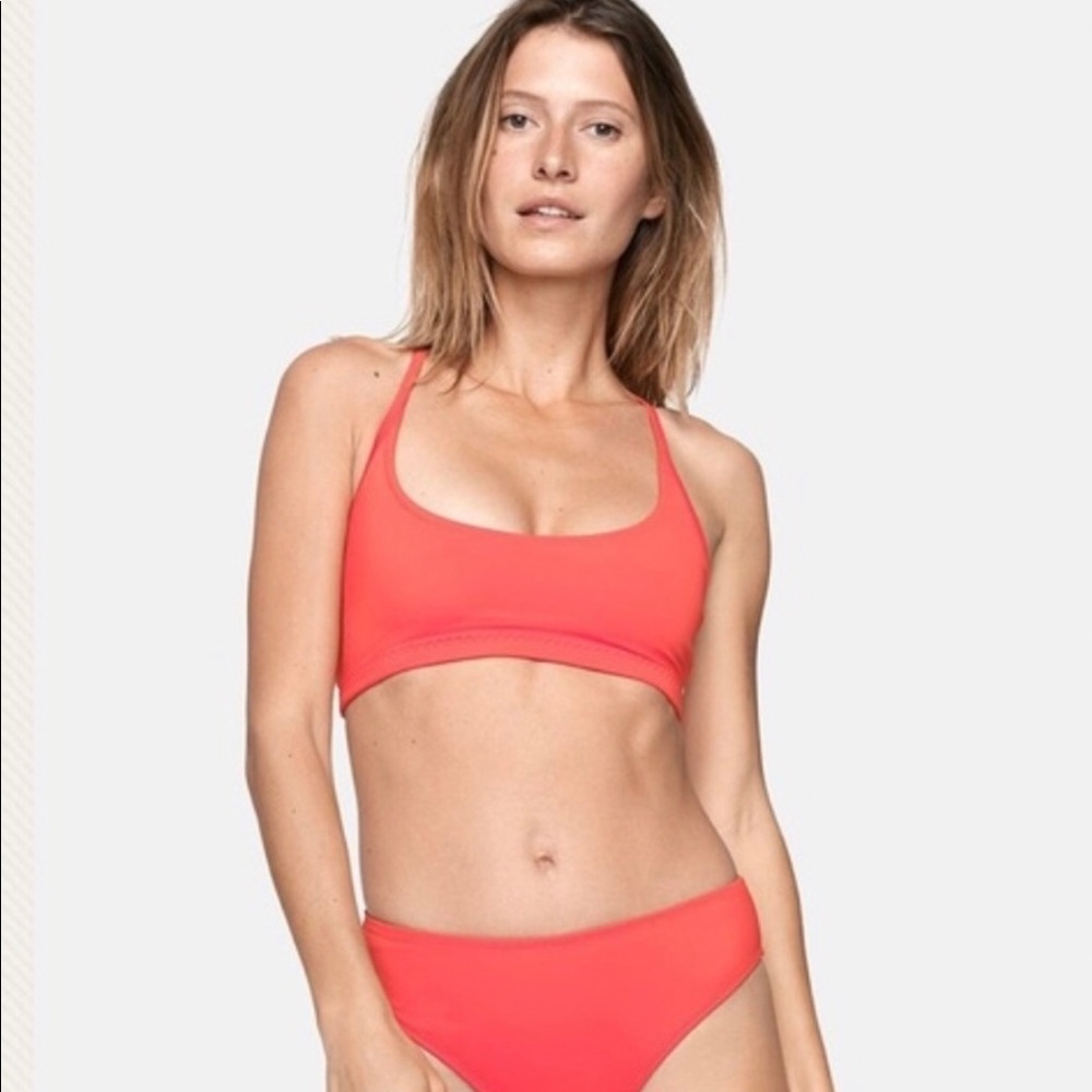 Outdoor voices dive cutout Swim top XL